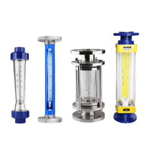 Four different types of flowmeter