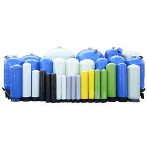Several different sizes of frp tanks.